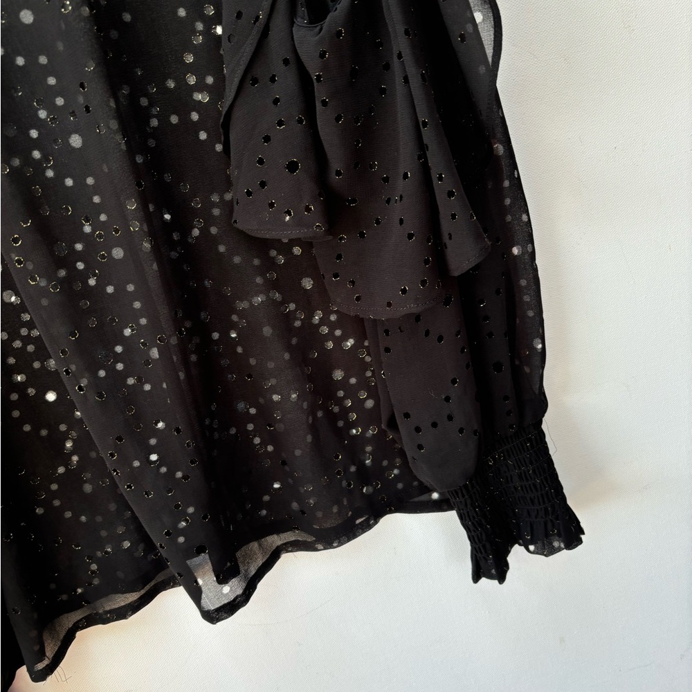 Maje Sheer Ruffled Shirt - Picture 4 of 7